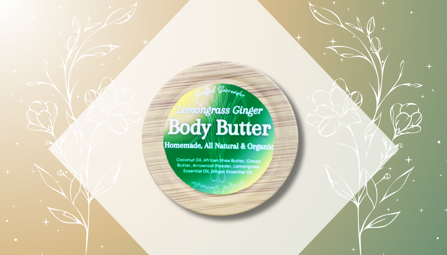 Lemongrass Ginger, Body Butter
