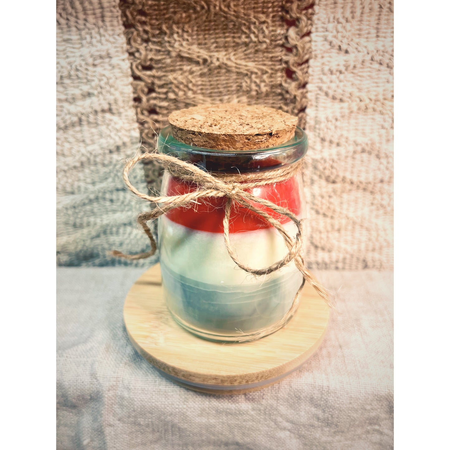 Three-Layer Christmas Candle