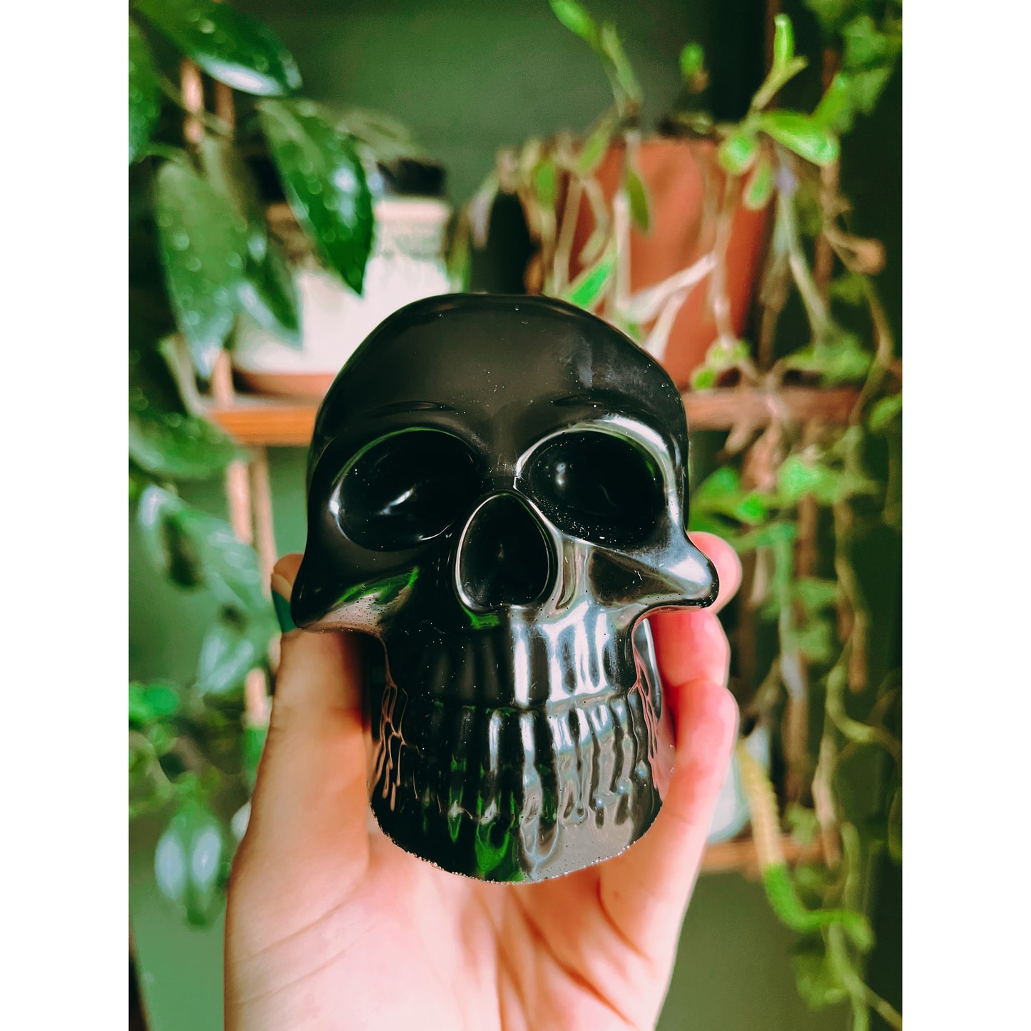 Black Epoxy Skull