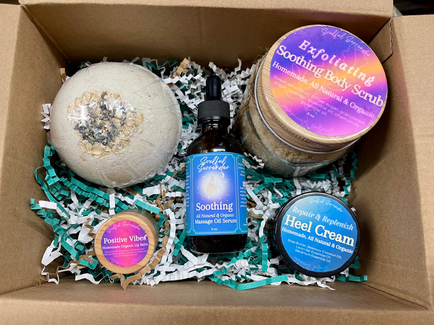 Stress-Relieving Self Care Kit