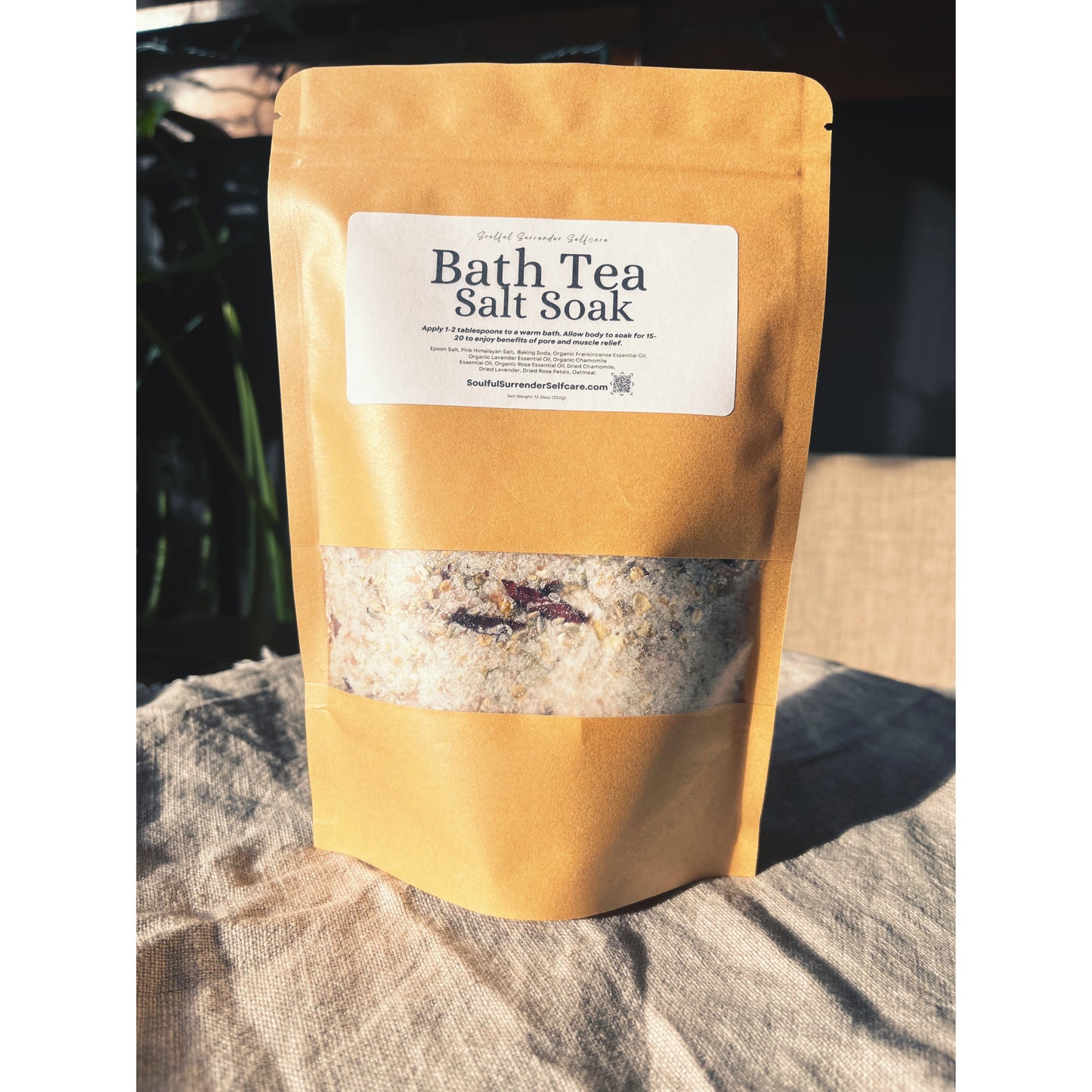 Bath Tea Salt Soak