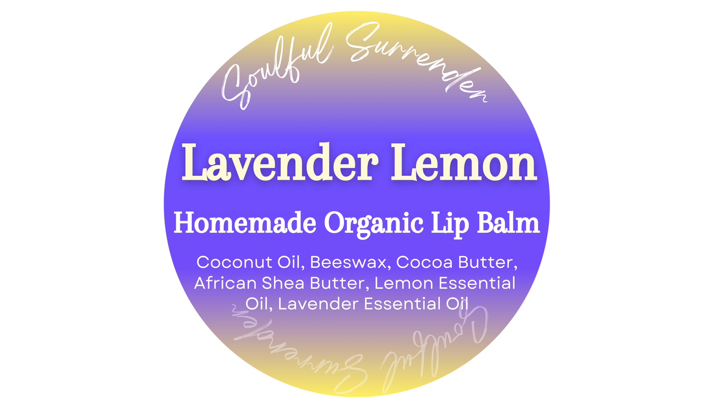 Lavender Lemon Lip Balm