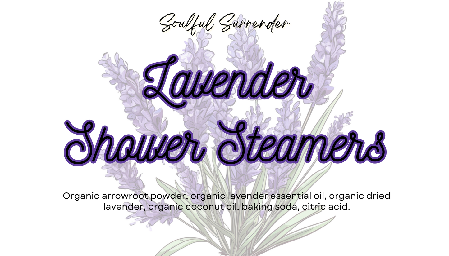 Lavender Shower Steamers (4 pk)