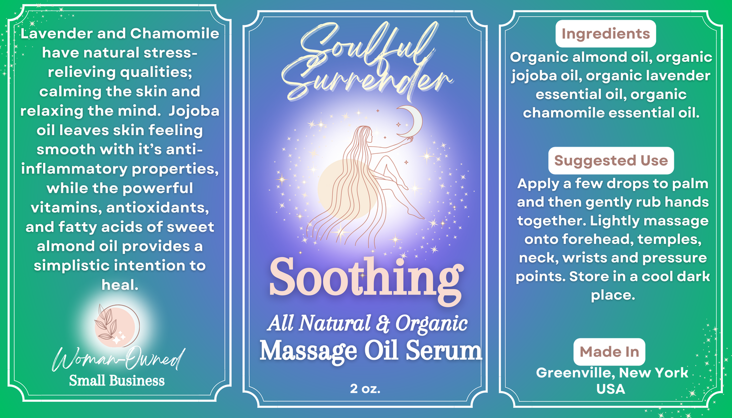 Soothing Massage Oil