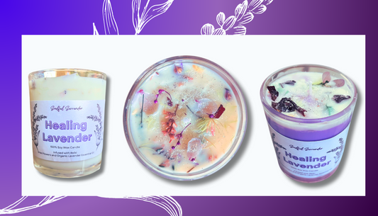 Healing Lavender, Candle