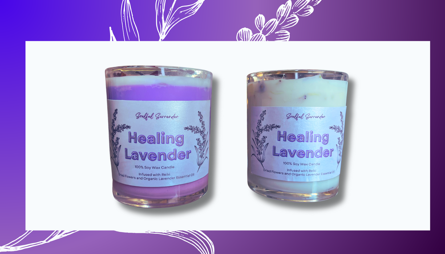 Healing Lavender, Candle