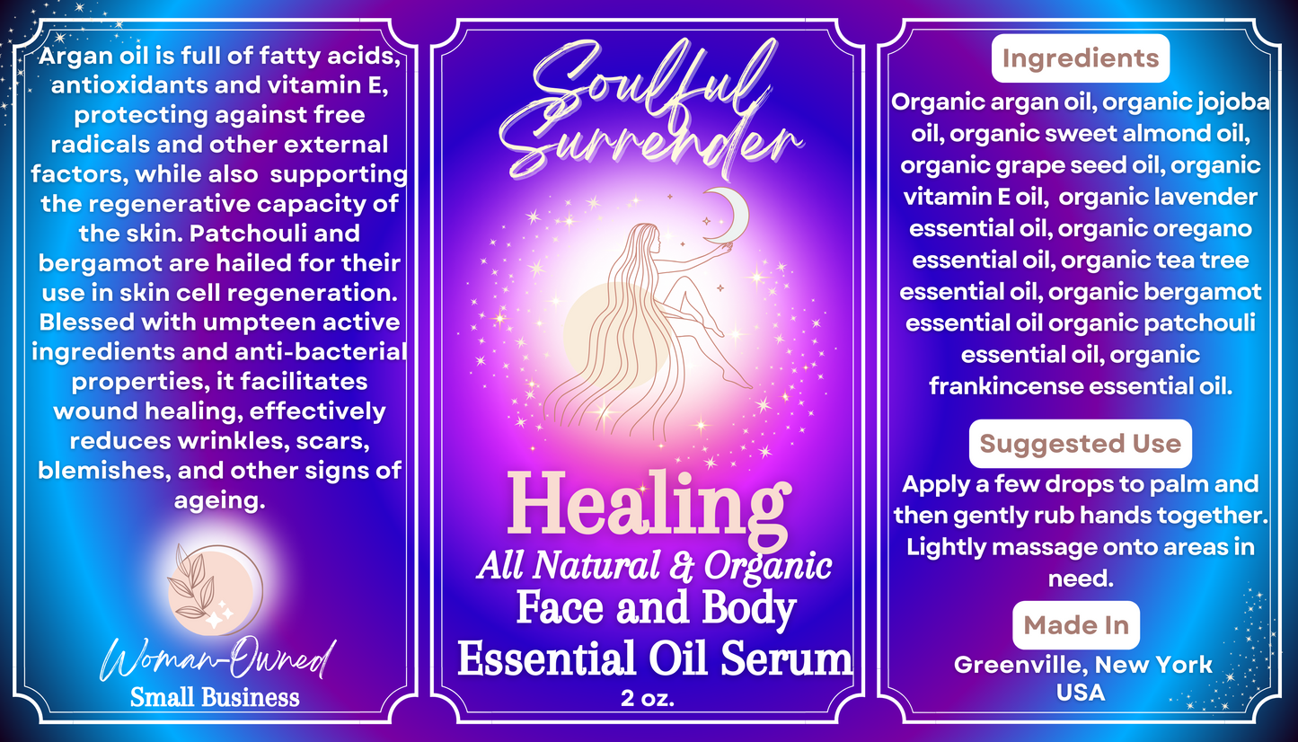 Healing Massage Oil