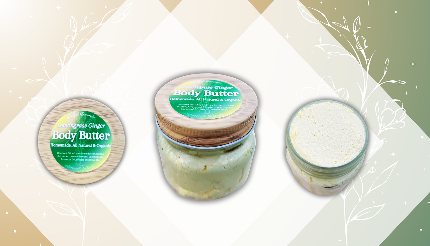 Lemongrass Ginger, Body Butter