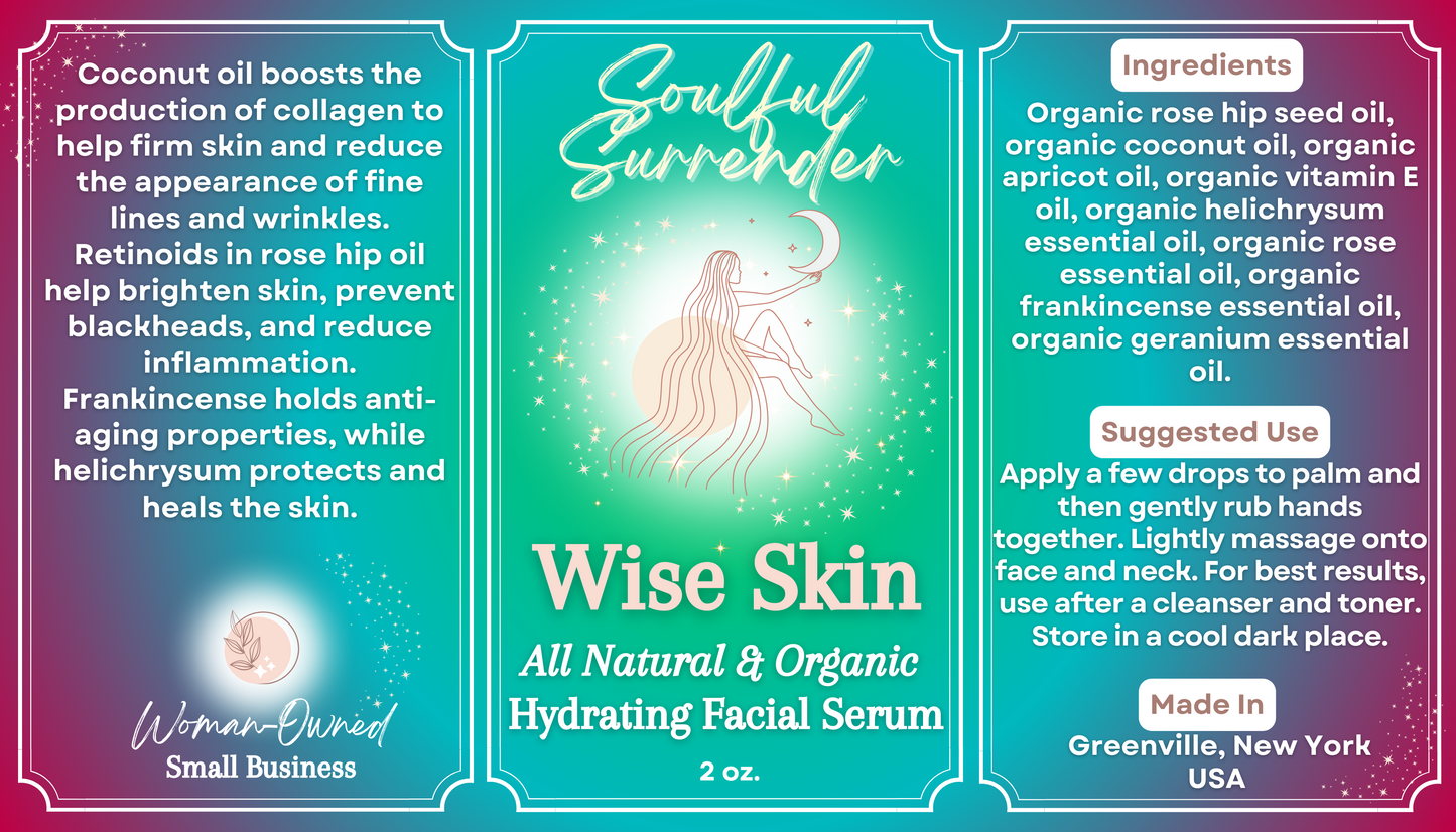 Wise Skin, Hydrating Facial Serum