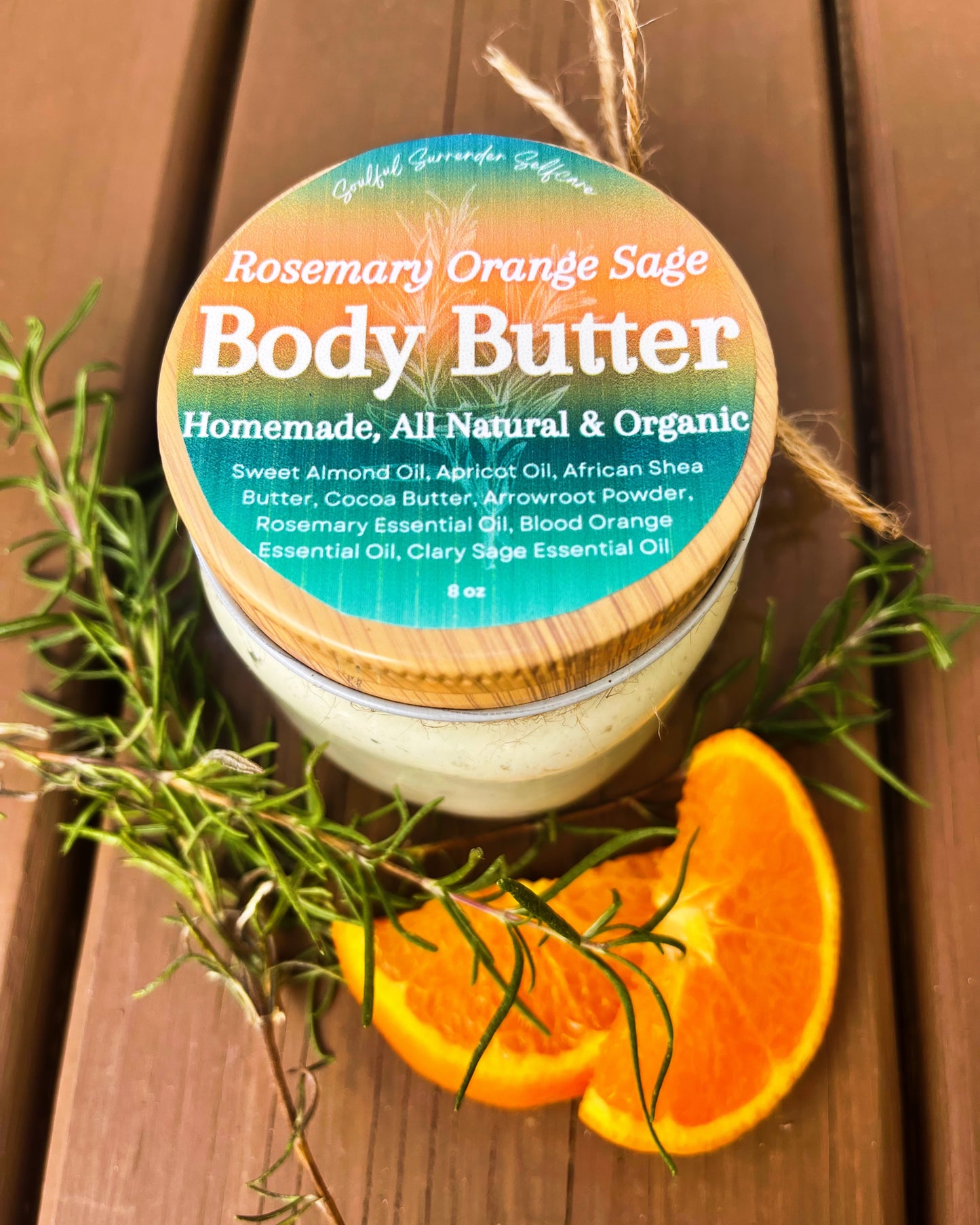 Rosemary Orange Sage, Body Butter