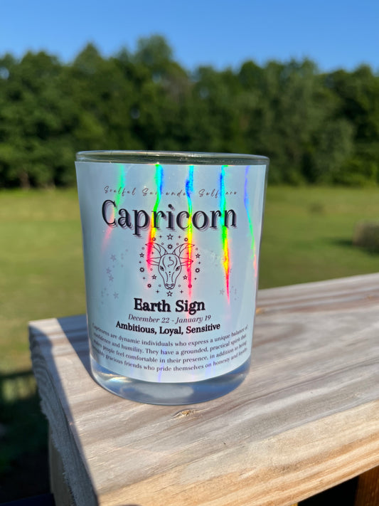 Capricorn Zodiac Candle