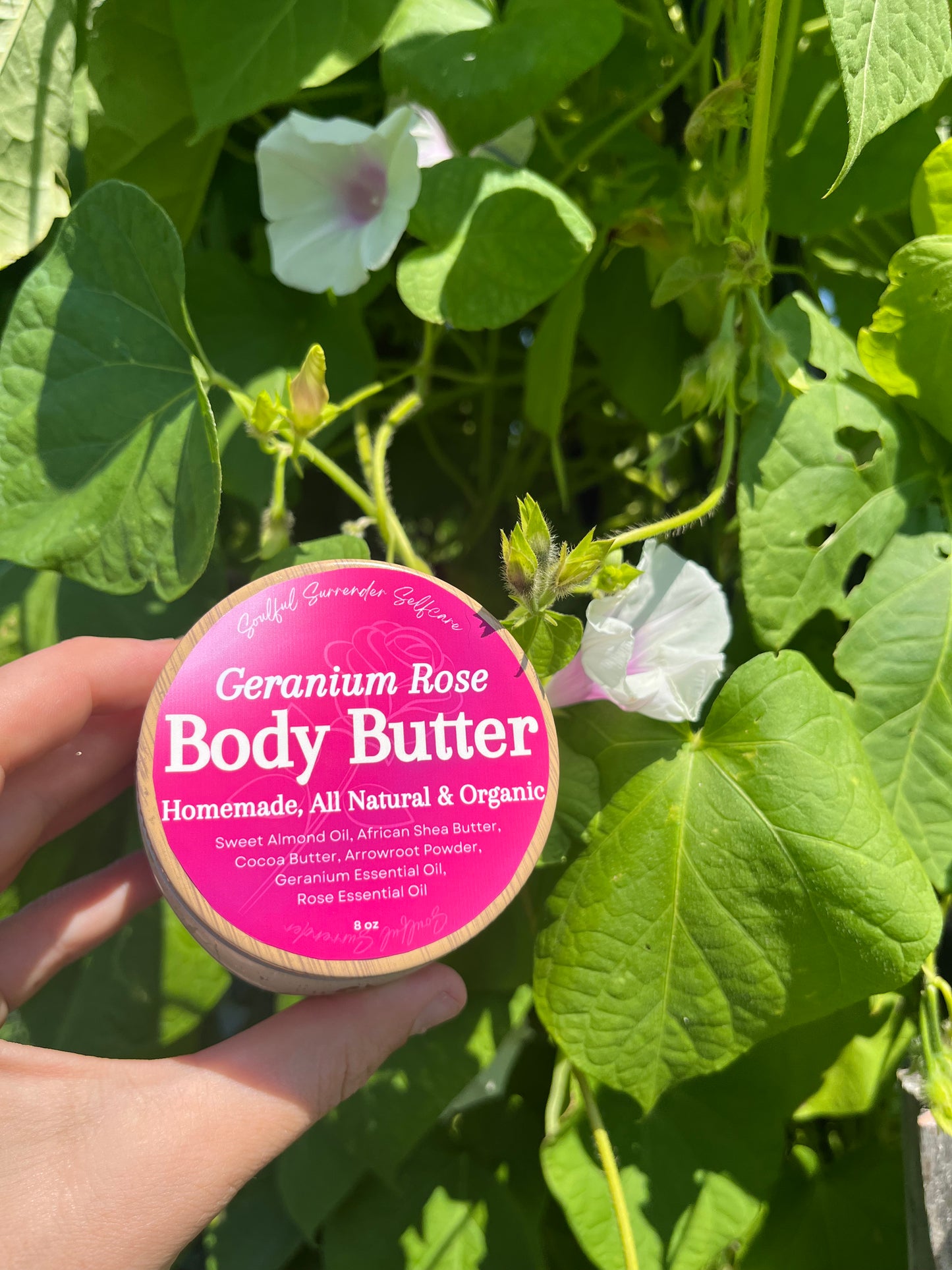 Geranium Rose, Body Butter