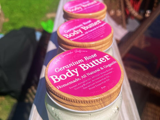 Geranium Rose, Body Butter