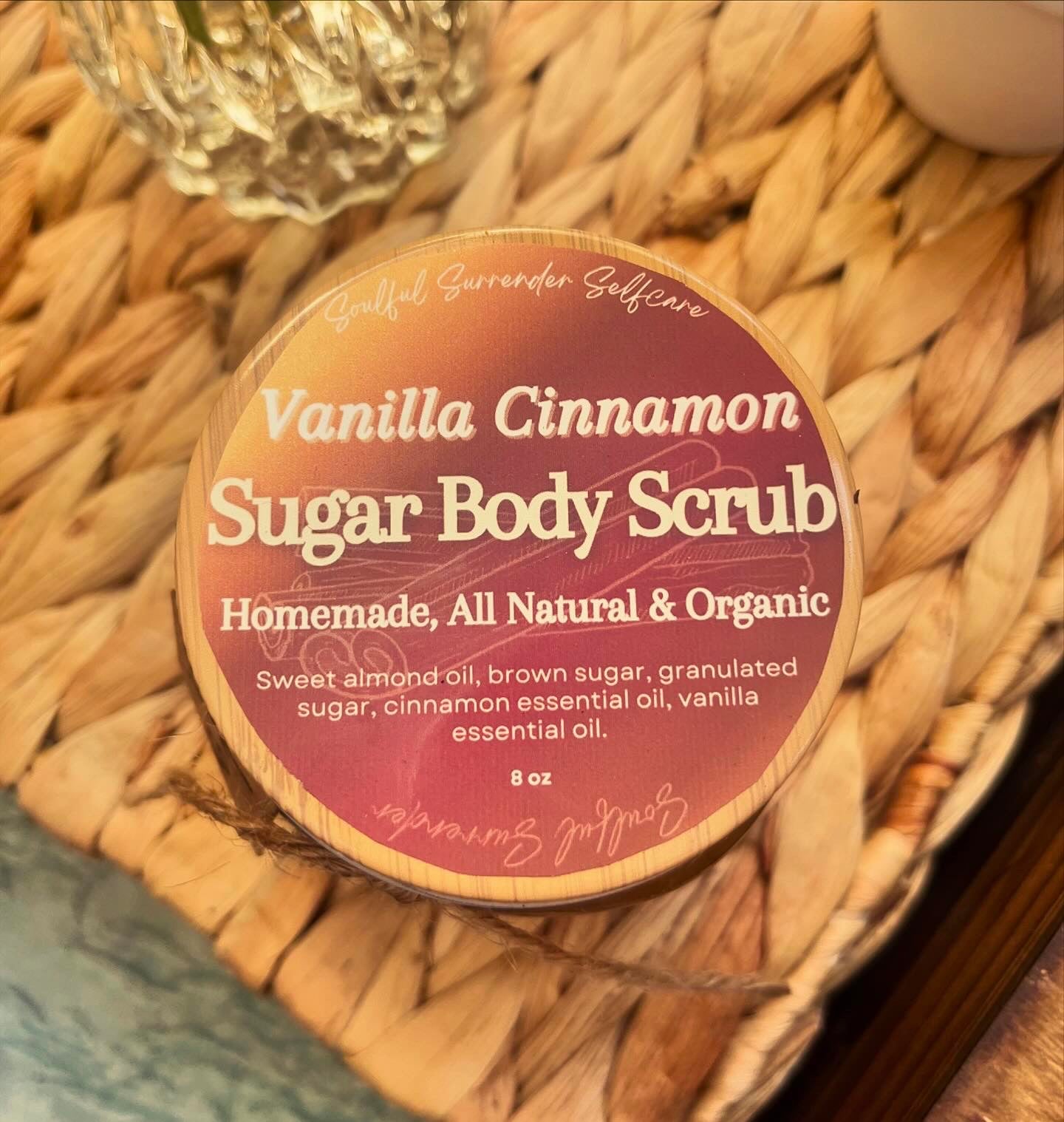 Vanilla Cinnamon Sugar Scrub