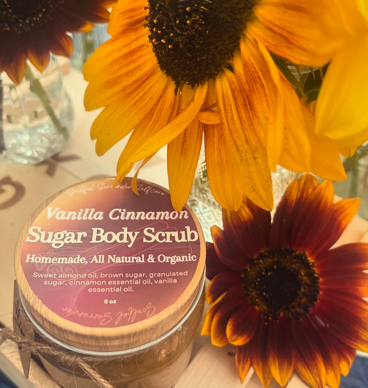 Vanilla Cinnamon Sugar Scrub