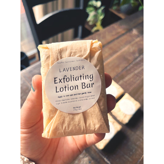 Exfoliating Lotion Bars (Lavender)