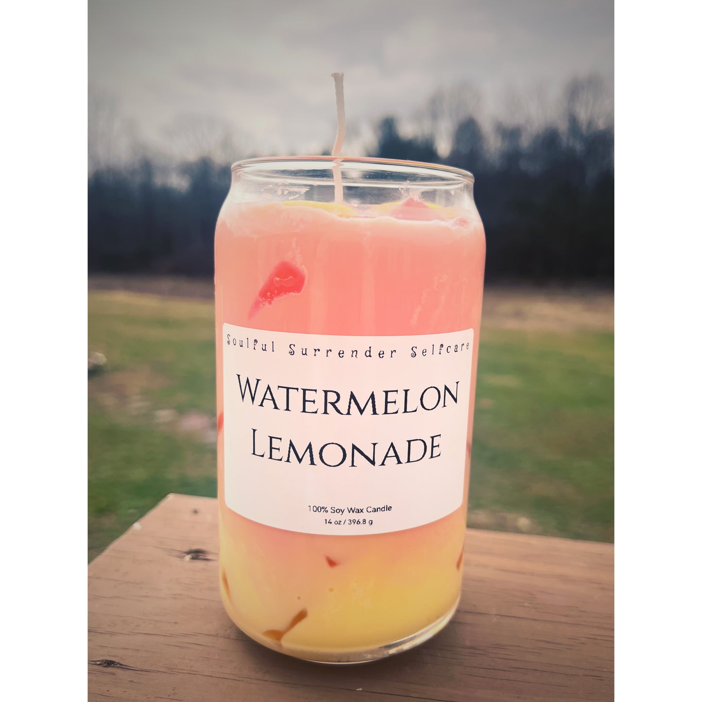 Watermelon Lemonade Soy Candle