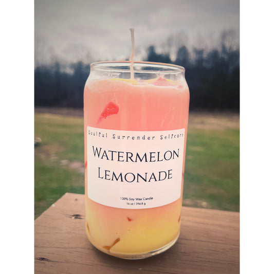 Watermelon Lemonade Soy Candle