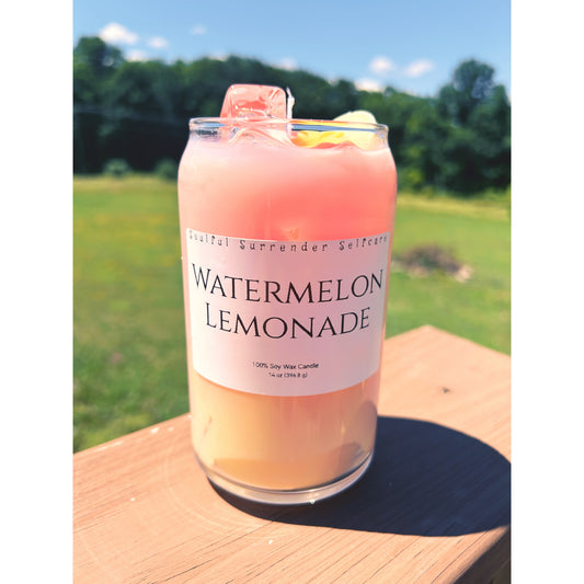 Watermelon Lemonade Soy Candle