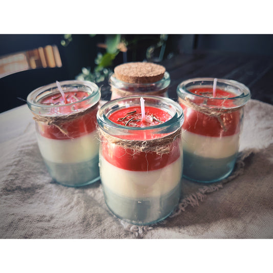 Three-Layer Christmas Candle