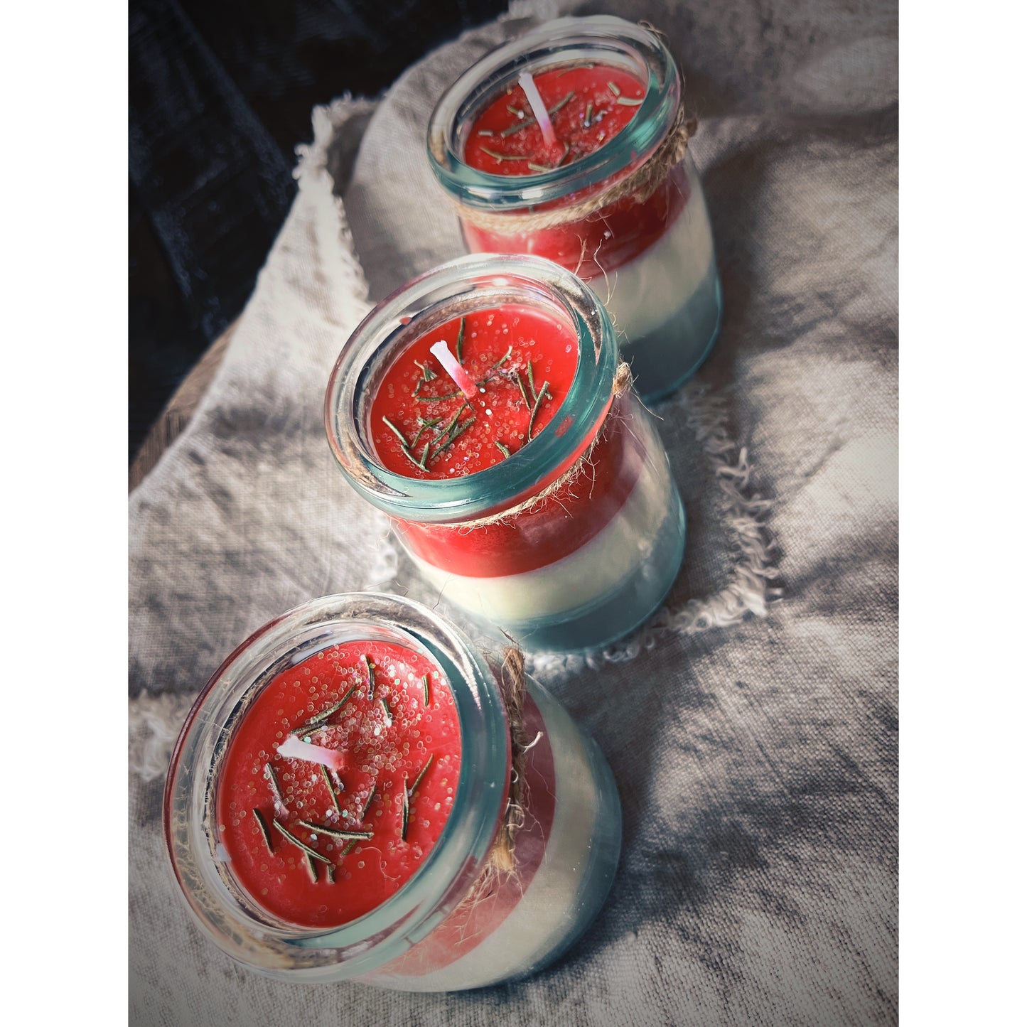 Three-Layer Christmas Candle