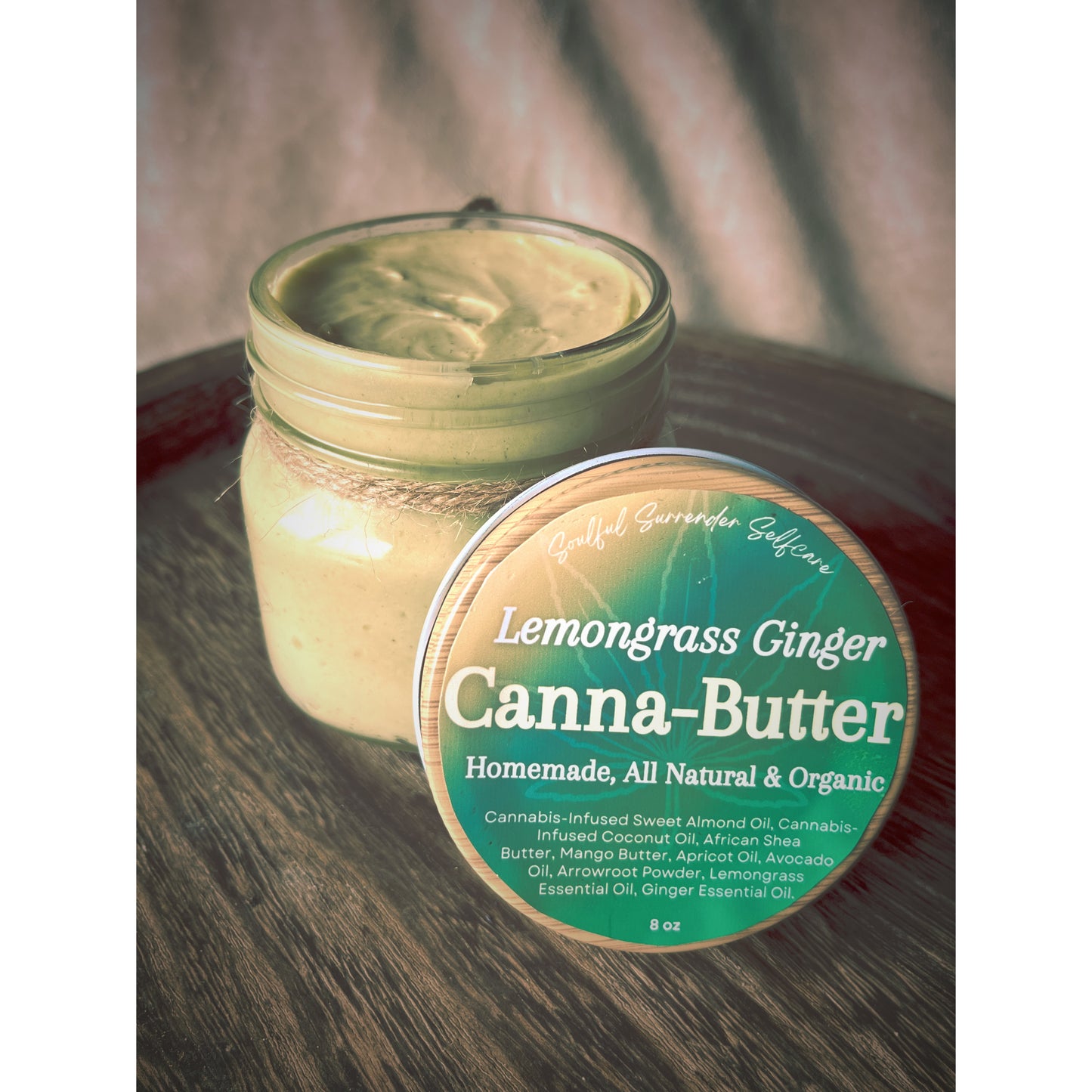 Canna-Butter, Lemongrass Ginger Body Butter