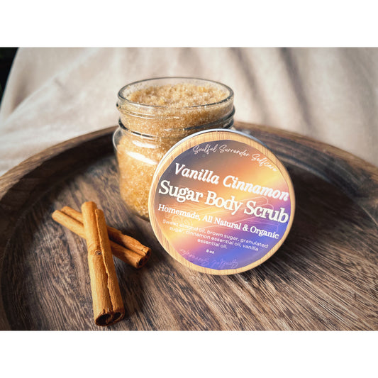 Vanilla Cinnamon Sugar Scrub