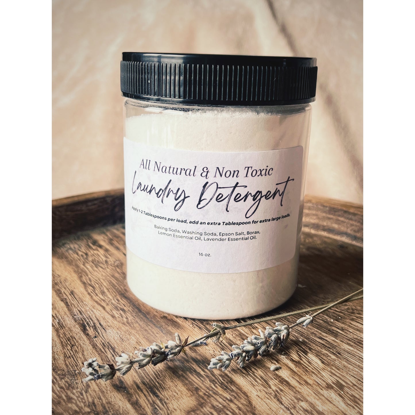 All Natural Laundry Detergent