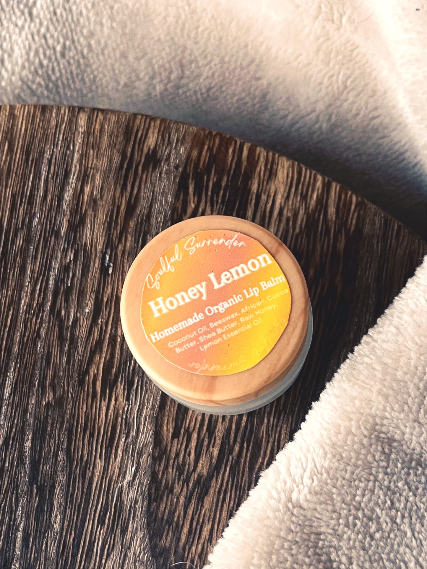 Honey Lemon Lip Balm