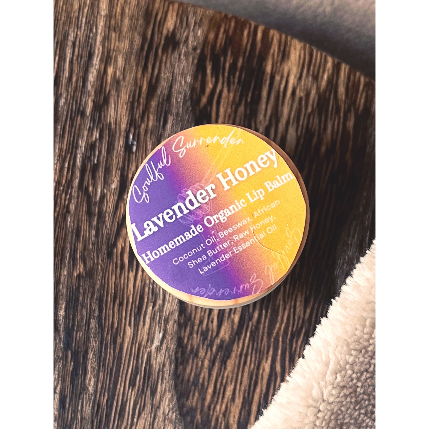 Lavender Honey Lip Balm